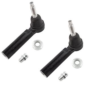 WEDOAUTO 2Pcs Front Outer Tie Rods End Links Driver & Passenger Fit For Cadillac Escalade/ESV/EXT, For Chevrolet & For GMC Silverado Suburban Tahoe Sierra Yukon XL Pickup Truck Replace# ES800223