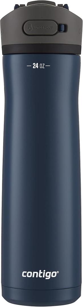Contigo Ashland Chill Water Bottle (24oz, Blueberry)
