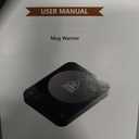 Mug Warmer, Coffee Mug Warmer, Temperature Settings, Coffee Warmer for Desk Auto Shut Off, Portable Candle Warmer Plate for Bevarages, Tea, Various Cups, Mom Gifts for Mothers Day