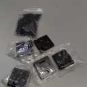 MY MIRONEY Iron Door Hinges Butt Hinge 3" x 1.5" Door Cabinet Hinges Square Corner Hinge Hardware 6 Holes Black Door Docking Hinge Pack of 5