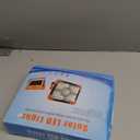 100W LED Solar Work Light, 466 LED 10000LM Magnetic Worklight with 5 Modes, 12000mAh Battary Rechargeable, IP66 Waterproof Portable Solar Outdoor Working Light for Emergency, Repair, Camping