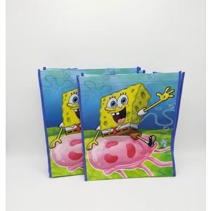 Nickelodeon Spongebob SquarePants Reusable Bags. 2Pack