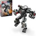 LEGO Marvel War Machine Mech Armor, Buildable Marvel Action Figure Toy for Kids with 3 Stud Shooters, Legendary Character from The MCU, Marvel Gift for Boys and Girls Aged 6 and Up, 76277