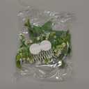 Norme 5 Pcs Bridal Floral Hair Comb Hairpins Set Sage Green Wedding Flowers Hair Accessories Babys Breath Hairstyle Eucalyptus Leaves Handmade Bridal Shower Dress Decor for Bridesmaids Women Girls