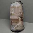 Pinch Pleated Blackout Curtains 60 Inches Wide 96 Inches Long for Bedroom Living Room Darkening Linen Blend Large Window Curtains Thermal Soundproof Neutral Drapes Taupe Burlywood Birch 60x96 1 Panel