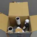 Scrub Brush with Long Handle, Floor Scrub Brush Squeegee Broom for Cleaning, 3 in 1 Shower Scrubber Floor Broom Squeegee for Concrete Tile Wall Deck Patio White