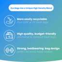 Reli. 6-10 Gallon Trash Bags | 300 Bags | Clear | Bathroom | Strong | Garbage