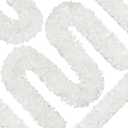 66 Ft Christmas Tinsel Garland Thick Tinsel Garland Xmas Tree Decorations Metallic Tinsel Twist Garland for Christmas, Birthday, Party Decor Indoor Outdoor Party Supplies (White)