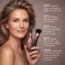 LUMINESS Liquid Mirage w/SPF 50 Color Adjusting Foundation Kit - Color Changing Foundation, SPF 50 Primer & Makeup Brush, Face Makeup for Mature Skin, 4in1 Liquid Foundation, Concealer & Moisturizer