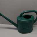 2 Gallon Watering Can, Outdoor Watering Can for Plants, Garden Water Can with Removable Long Spout and Stainless Steel Sprinkler Head, Large Water Can for Greenhouse (Dark Green, 2 Gallon)