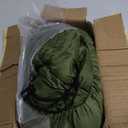 FARLAND Sleeping Bags 30°F for Adults Teens Kids with Compression Sack Portable and Lightweight for 3-4 Season Camping, Hiking,Waterproof, Backpacking and Outdoors (Medium(87"x 29.5"), Army green (R Zip))