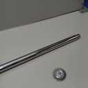 Ivilon Tension Curtain Rod - Spring Tension Rod for Windows or Shower, 54 to 90 Inch. Chrome