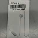 Sony WI-C100 Wireless in-Ear Bluetooth Headphones with Built-in Microphone, White