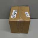 BESTVIP 100PCS Gold Plastic Plate, 7 Inch Disposable Dessert Plate Party with Gold Rim, Heavy Duty Disposable Plastic Plates for Party, Wedding and Birthday