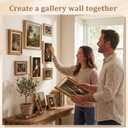 Kathfly 20 Pack Vintage Picture Frames for Wall Tabletop Display Ornate Vintage Picture Frames with 10x8 7x5 6x4 Inch Set, Antique Wall Art Decor for Gallery Bedroom Living Room