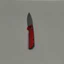 Kershaw Iridium Folding Pocket Knife, 3.4 inch D2 Steel Blade, DuraLock Locking Mechanism, Pocketclip (Red)