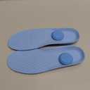 Endoto Insoles for Airtag for Kids Toddler and Adults, Shoe Inserts Soles for Air Tag Holder (US Patent: USD1082268) (Color: Blue, Size: 190mm)