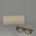 Madison Avenue Blue Light Blocking Glasses Anti Eyestrain UV Glare Blue Light Glasses for Women with Case, TV Phone Computer Gaming Eyeglasses (Coffee Brown)