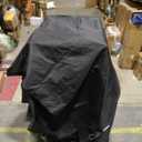 SunPatio Grill Cover 55 Inch, Outdoor Heavy Duty Waterproof Barbecue Gas Cover, UV & Fade Resistant, All Weather Protection Compatible for Weber Charbroil Nexgrill Kenmore Grills and More, Black