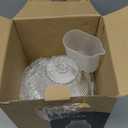 SOICARE Elegant Glass Reservoir Essential Oil Diffuser 200ML, One Button Control Glass Diffuser with Rainbow Colors for Home Office Bedroom Gift