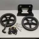 Upgraded Cooler Wheel Kit, Universal Cooler Cart Kit for Heavy-Duty Coolers,15.5 in to 17.5 in Wide Coolers, All Terrain 12 Inch Wheels&Ratchet Straps, Roller Accessories for Camping & Beach