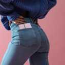 Travelambo RFID Blocking Wallet Women Small Womens Wallet Credit Card Holder Mini Compact Trifold Wallets for Women with Coin Pocket Zipper (Napa Purple)