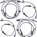 ABS Wheel Speed Sensor Front Rear Left Right Compatible with 2013 2014 2015 2016 2017 2018 2019 Nissan Sentra Driver and Passenger Side ABS Sensors # 479103DA0A 479003DA0A 479013DA0A (4pcs)