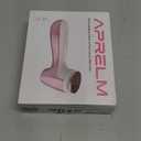 AprElm Rechargeable Electric Foot Callus Remover with 3-Sizes 120Pcs Sandpaper Discs, Professional 1000RPM 3-Speed Control Electric Foot File (E7 Pink)