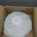 QianZhan White and Gold Pendant Light, 2 Pack Matte White Pendant Lights Fxtures Adjustable Modern Hanging Lighting,for Kitchen Island Dining Room Bar Restaurant