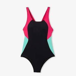 Beautikini Period Swimwear One Piece Leakproof Menstrual Bathing Suit Racerback Training Swimsuits for Teens Girls and Women Pink
M