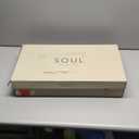 Naturalizer SOUL Women's Cache Fashion Boot Black Faux Leather 9 M