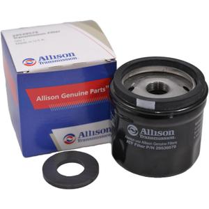 Allison External Spin On Filter 29539579 with Allison Transmission Filter Magnet 29535617