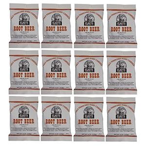 Claeys Old Fashioned Root Beer Hard Candy 6 oz. (6 Ounce (Pack of 12))