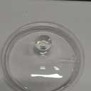 Glass Cooking Pots, 1.7L/57OZ Heat-Resistant Borosilicate Glass Saucepan with Cover, Glass Pots for Cooking on Stove Cookware Set Stovetop Pot for Soup, Pasta,& Baby Food (57OZ)