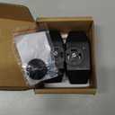 Upgraded UL-Certified 2-Pack Inline Dimmer Switch, Full Range Rotary Cord Switch Replacement for Table Lamp, Floor Lamp, Pendant Light, Works with Dimmable LED, Incandescent, Halogen Bulbs (Black)