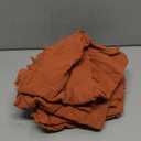 Fixwal 6 Pack Terracotta Valentine's Day Table Runners, 35x120 Inch Pleated Boho Gauze Cheesecloth Table Runner, Long Semi-Transparent Table Decorations for Party, Shower, Birthday and Wedding