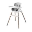 Chicco Zest LE 4-in-1 Folding High Chair, Feeding Chair, Toddler Chair and Youth Stool, Multi-Use Easy Clean High Chair, Crema/White