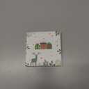 Stained Glass Wolf Christmas Ornament - Holiday Home Decor - Tree Decoration - Gift Exchange Idea