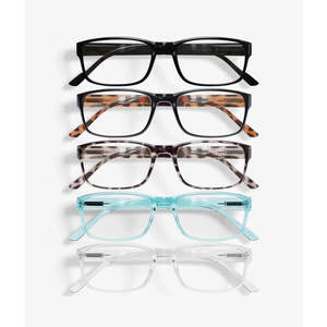Gaoye Professional Reading Glasses for All Day - Computer Readers with Blue Light Protection - Value Pack 1.5