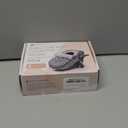 ACRABROS Car Seat Cover Baby: Winter Infant Carseat Canopy for Boy Girl Newborn, Zipper Peeping Window, Warm Cozy Cold Weather Waterproof Fitted, Heather Grey