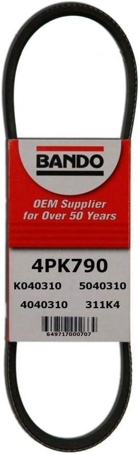 Bando USA 4PK790 OEM Quality Serpentine Belt, 3pcs