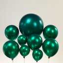 Double stuffed emerald Balloons Different sizes Customized 63 PACK 18+10+5 inch Dark Teal emerald green Balloon Garland kit For Wedding Birthday baby shower anniversary decorations