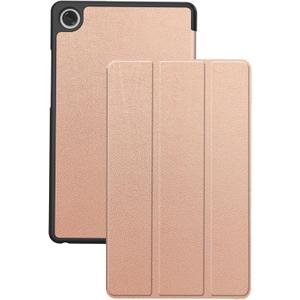 for Lenovo Tab One Tablet Case 8.7 Inch, PU Leather Protective Cover with Trifold Stand for Lenovo 8.7 Inch Tablets, Scratch Resistant, Auto Wake/Sleep (Rose Gold)