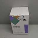 IMIPAW Automatic Cat Feeder, 3L Timed Dry Food Dispenser with Desiccant, Programmable Portion Control, Dual Power Backup, 10 Meals Daily, 15 Portions Per Meal, Suitable for Small Pets, Easy Setup (White)