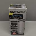 Baby Brezza Portable Warmer 3X Faster Baby Bottle Warming - Travel Breastmilk and Formula Warmer - Safe, Even Heating - Up to 9oz - No Adapters, Grey