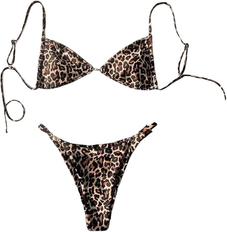 Verudsa Women's 2 Piece Swimsuit Outfits, Multicolor, Medium