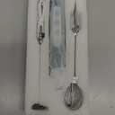 Milk Frother Handheld Rechargeable, Frother Wand Drink Mixer Electric Whisk for Coffee, Detachable With 3 Stainless Whisks, Hand Mixer for Lattes, Cappuccino, Matcha, Egg, No Stand,Black