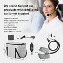 Ice Machine for Knee After Surgery, Cold Therapy Machine with Programmable Timing, Quiet Pump, Portable Knee Replacement Surgery Recovery System for Pain Relief, Easy to Use