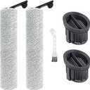 2 x Replacement parts for Mova K30 / K30 Mix / K30 SE robot vacuum cleaners 2 Roller Brush 1 Cleaning Brush 2 HEPA Filter (5 pack)