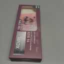 2 x Glossy Glazed French Tip Press-On Nails  Medium Almond Shape | Effortless Salon Look in Minutes | 30-Piece Reusable Nail Kit with Glue | 15 Sizes for a Perfect Fit(Rosy Nude Ombre)